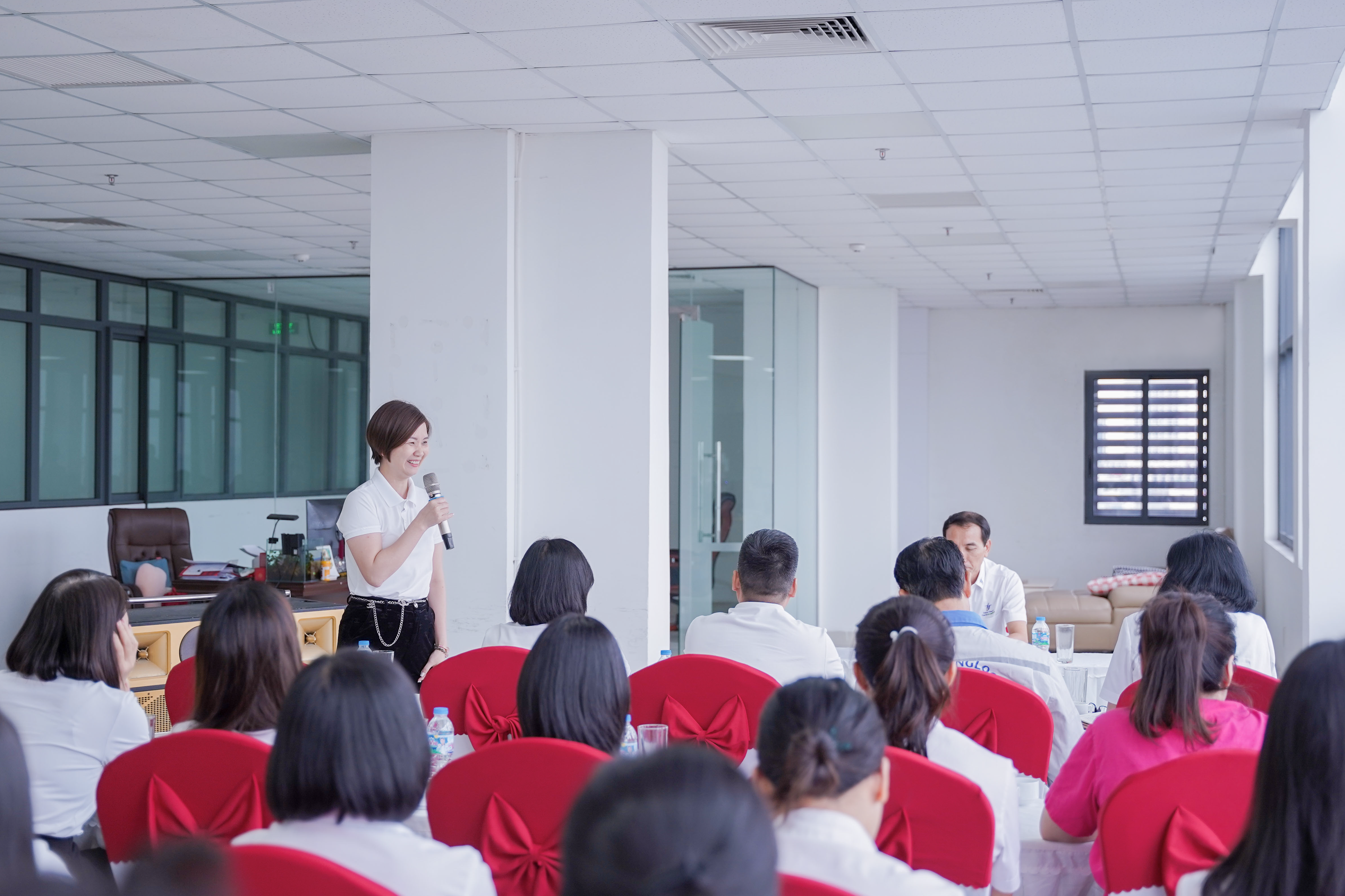 Đại diện Taiyo Energy chia sẻ bảo mật thông tin